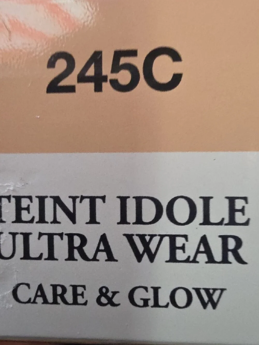 Lancôme Teint Idole Ultra Wear Care & Glow Foundation - 245C